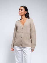 Load image into Gallery viewer, Oversized cardigan, Cardigan sweater, Womens Cardigan, Womens Cardigan Sweater with Buttons
